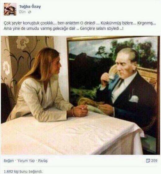 Cem Mumcu'nun 10 Kasım tweeti olay oldu