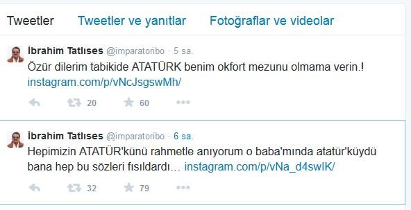 İbrahim Tatlıses'e Atatürk tepkisi