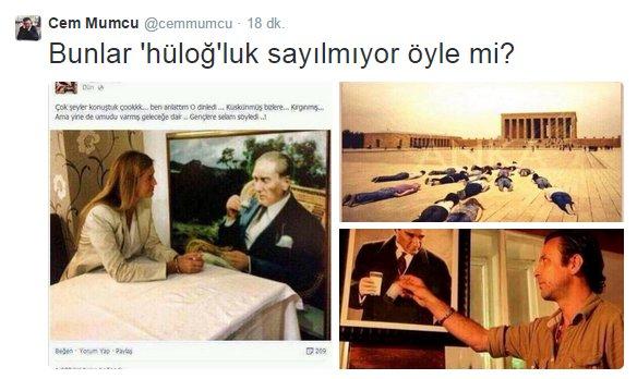 Cem Mumcu'nun 10 Kasım tweeti olay oldu