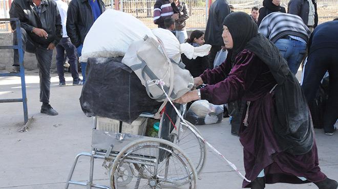 Halep'ten kaçış başladı