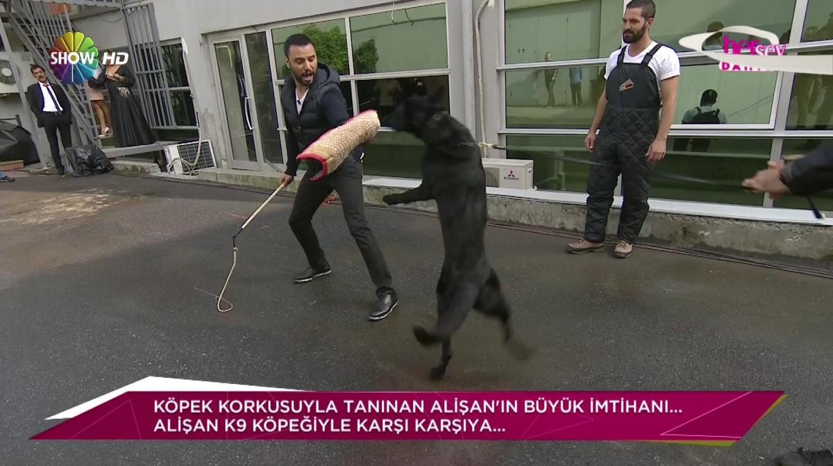 Her Şey Dahil'de Alişan'ın köpekle imtihanı