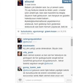 Ali Sunal: Babam çok özledim seni