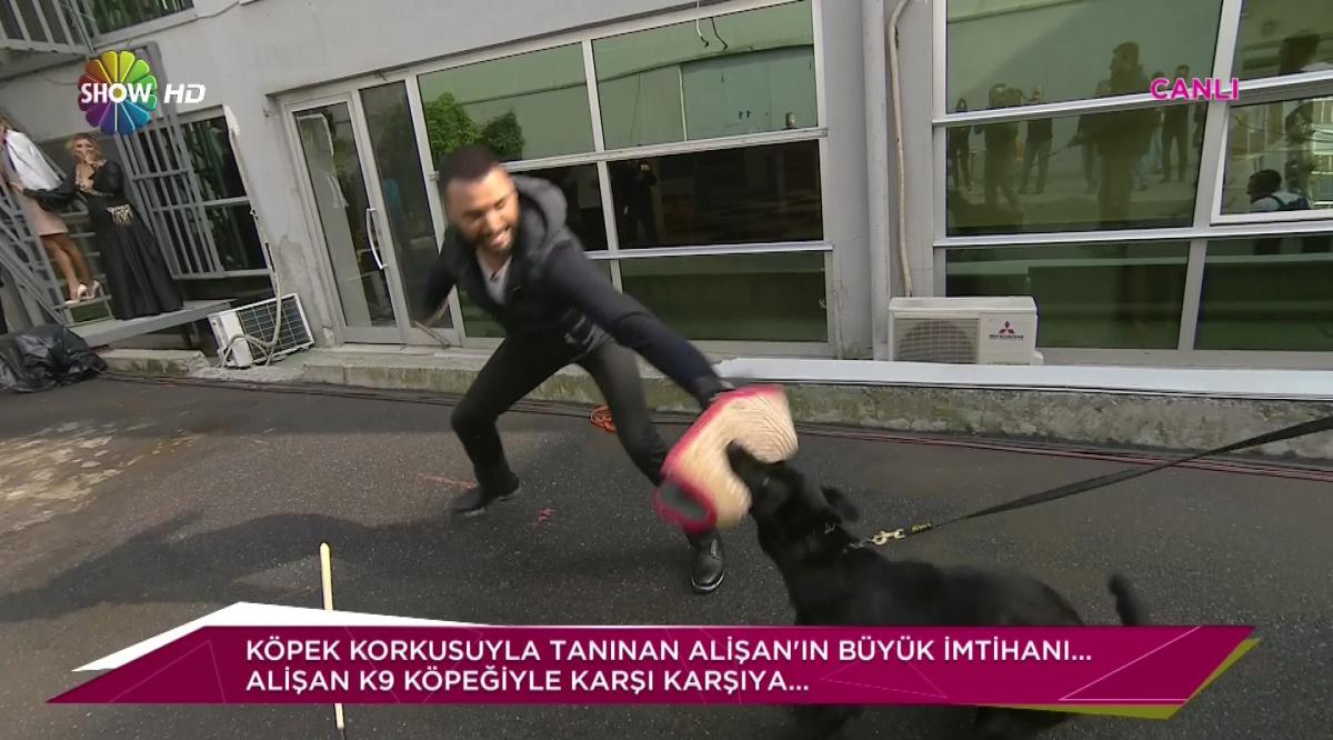 Her Şey Dahil'de Alişan'ın köpekle imtihanı