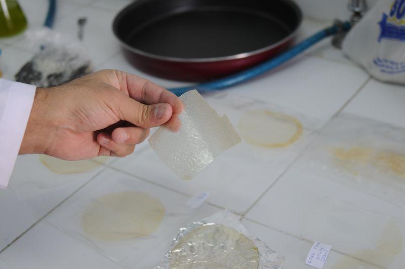 Fıstık sakızından yenilebilir ambalaj üretildi