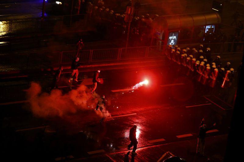 Polonya'da olaylı bağımsızlık kutlamaları