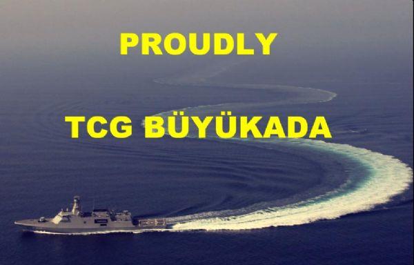 Deniz Kuvvetleri'nden milli gemi TCG Büyükada klibi