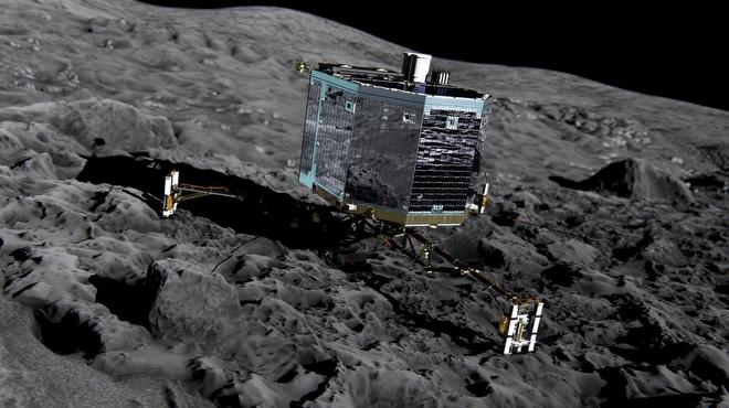 Kuyruklu yıldıza inen Philae pilleri bitince uykuya daldı