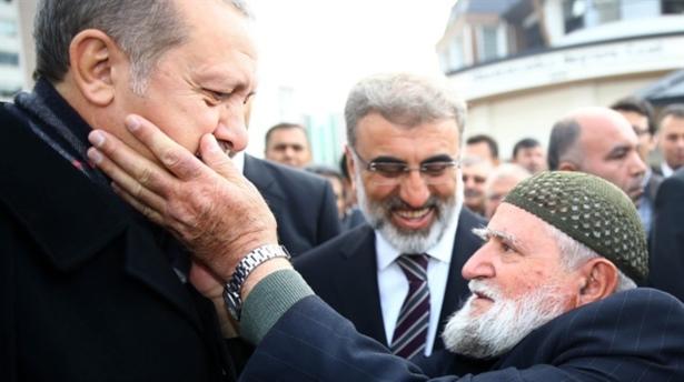 Şehit babası Erdoğan'ı duygulandırdı