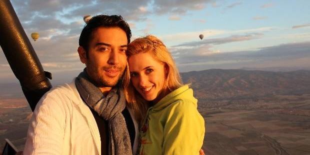 Sevgilisinden Wilma Elles'e balonda evlilik teklifi