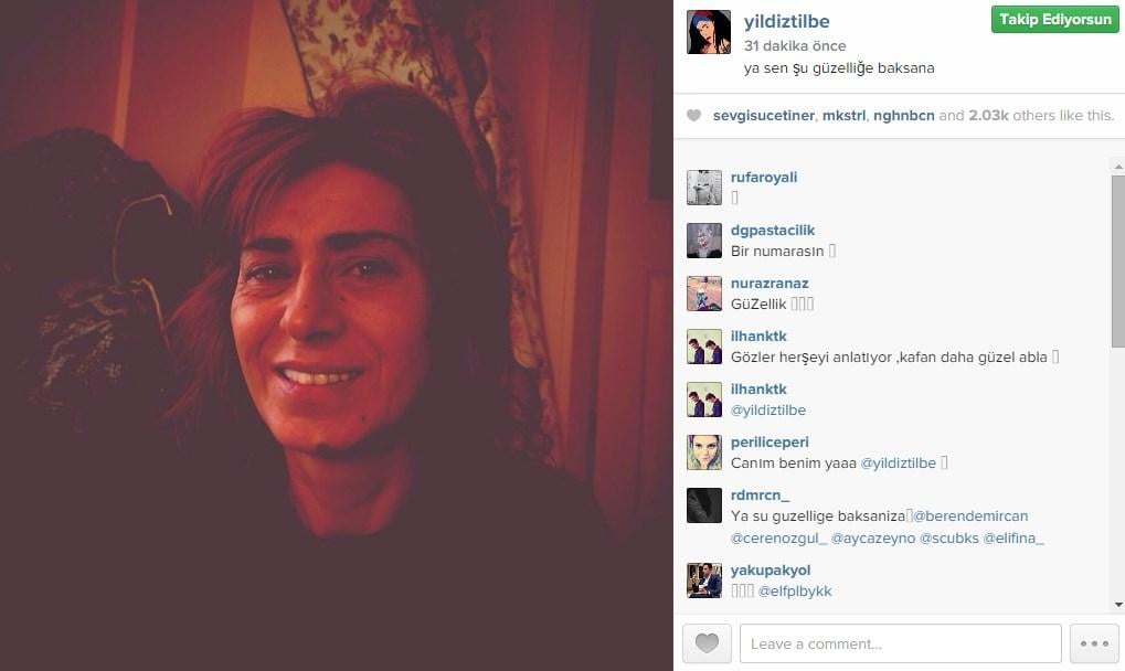 Yıldız Tilbe'den özgüven pozu