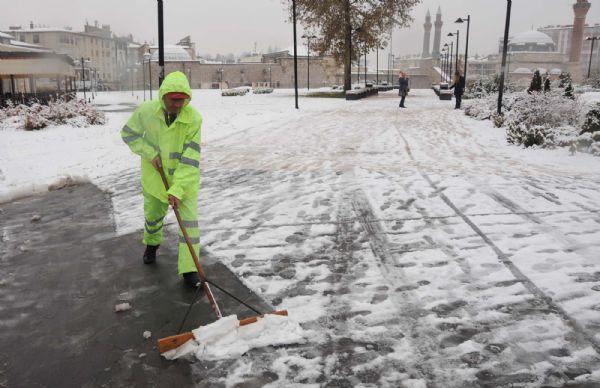 Anadolu'ya kar yağdı
