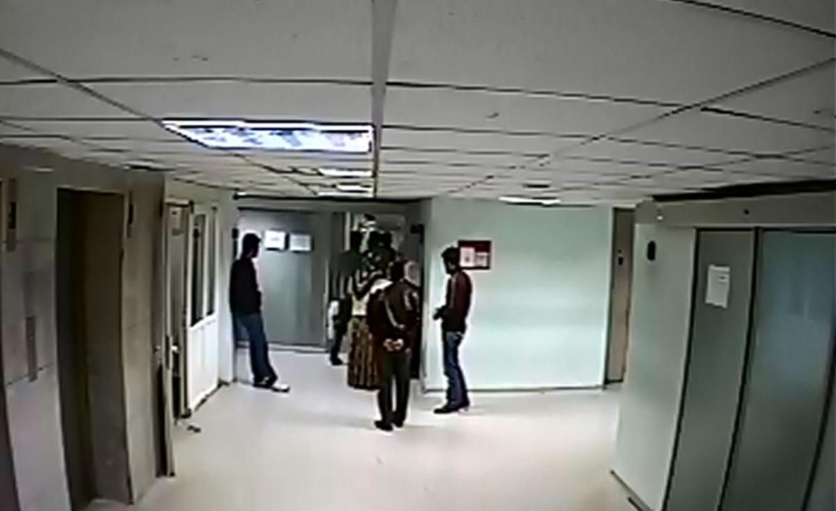 PKK'lının hastaneden kaçış görüntüleri