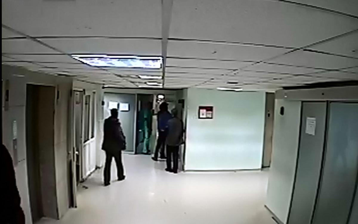 PKK'lının hastaneden kaçış görüntüleri