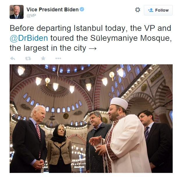 Joe Biden'dan İstanbul paylaşımları