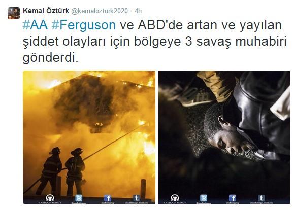 Ferguson'daki olayları AA'dan üç savaş muhabiri izleyecek