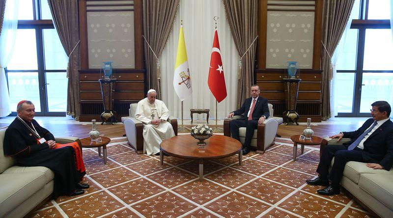 Papa Cumhurbaşkanlığı Sarayı'nda