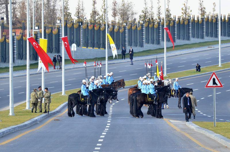 Papa Cumhurbaşkanlığı Sarayı'nda