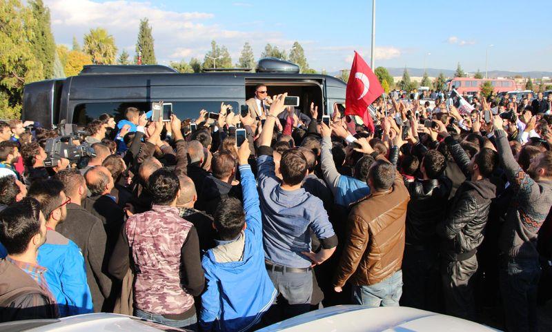 Kahramanmaraş'ta Sedat Peker izdihamı