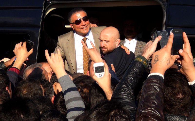 Kahramanmaraş'ta Sedat Peker izdihamı