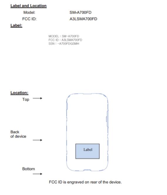 Samsung Galaxy A7’nin özellikleri ortaya çıktı