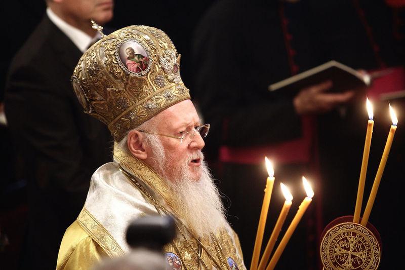 Papa, Fener Rum Patrikhanesi'ni ziyaret etti İZLE