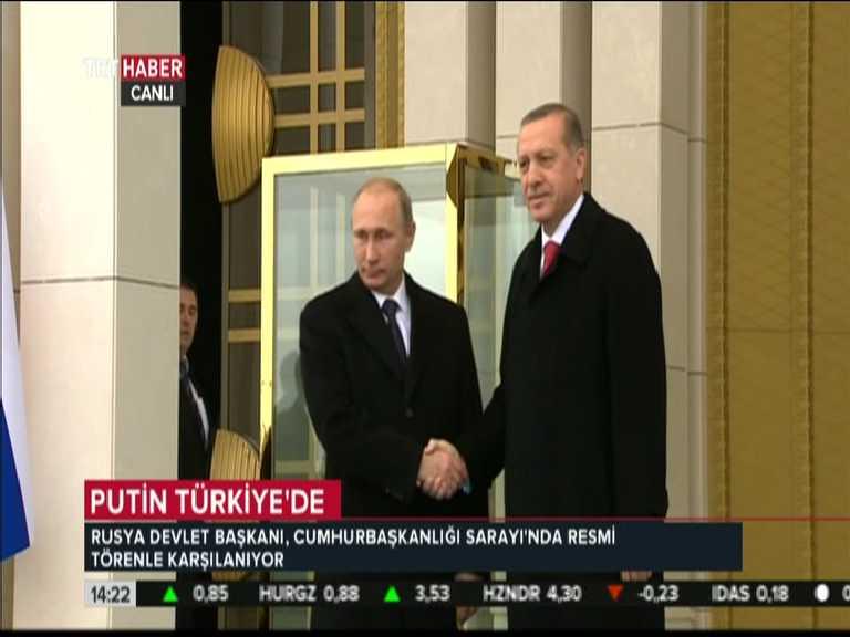 Putin 100 milyar dolarlık imza için Türkiye'ye geldi İZLE
