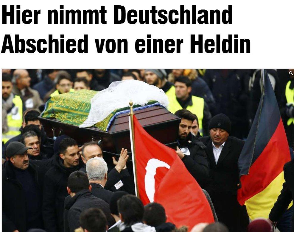 Alman basını Tuğçe'yi kahraman diye uğurladı