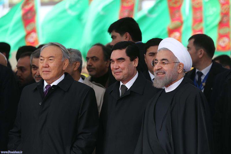 İran-Türkmenistan-Kazakistan demiryolu hattı açıldı