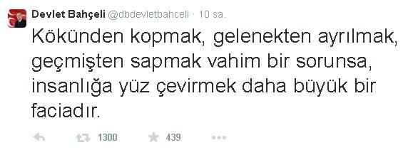 Devlet Bahçeli'den Berkin Elvan tweet'i