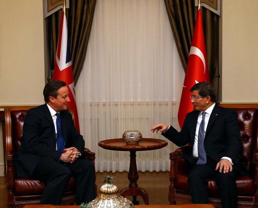 David Cameron Ankara'da