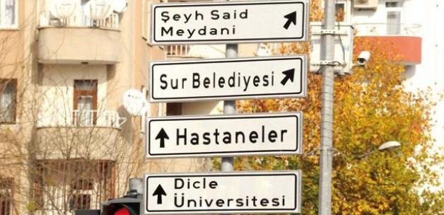 Diyarbakır'da Şeyh Said Meydanı tabelaları dikildi