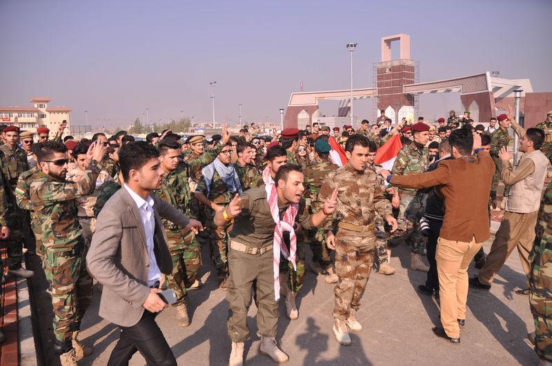 Kerkük'te üniversite öğrencileri Peşmerge oldu