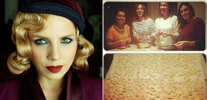 Sertab Erener mantı yaptı