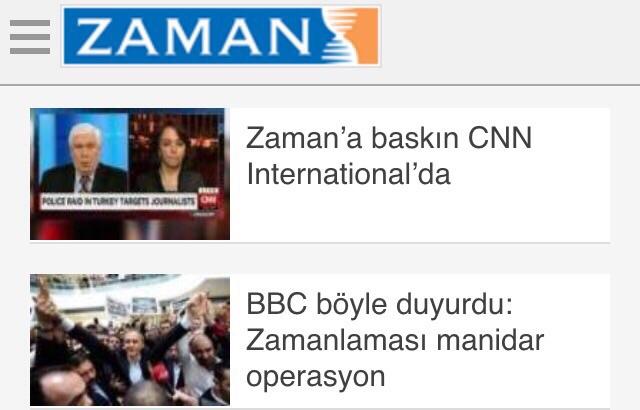 CNN ile BBC'den Cemaat operasyonuna canlı yayın