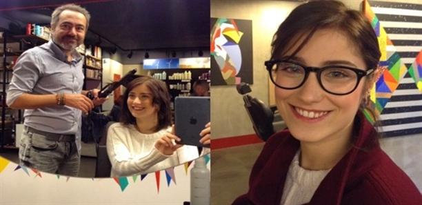 Hazal Kaya imajını yeniledi