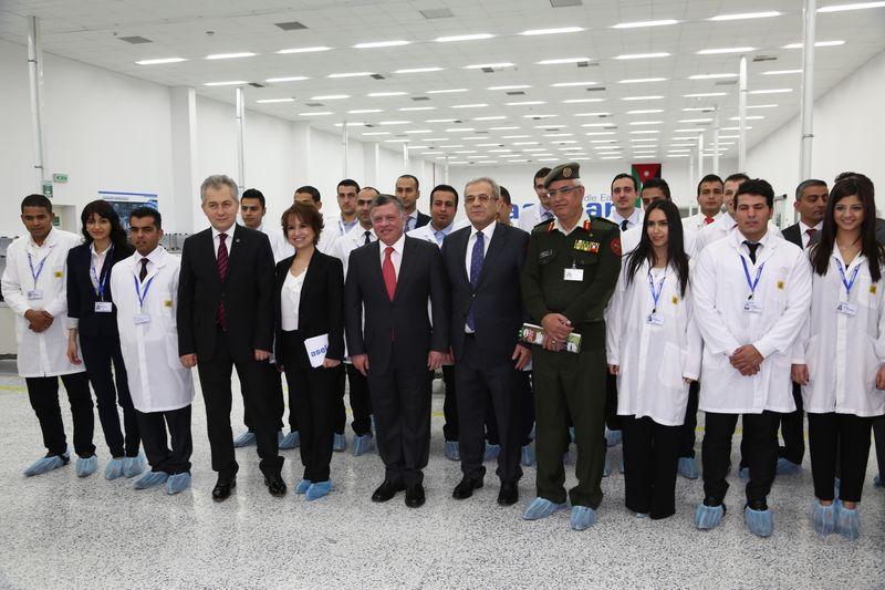 ASELSAN'ın Ürdün fabrikasını Kral Abdullah açtı