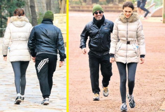 Cem Yılmaz Ayşe Hatun'la el ele