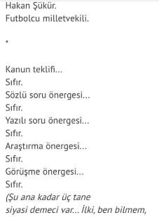 Hakan Şükür Yılmaz Özdil yazısı paylaşıyor