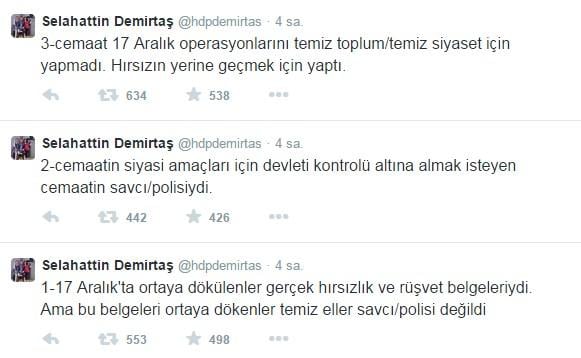 Selahattin Demirtaş takipçilerine şapşik dedi