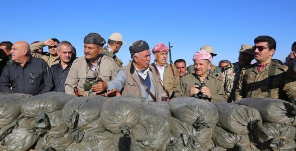 Barzani Şengal Dağı’nda basın toplantısı düzenledi