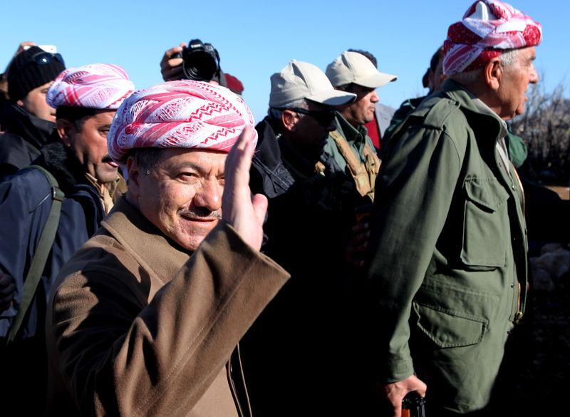 Barzani Şengal Dağı’nda basın toplantısı düzenledi