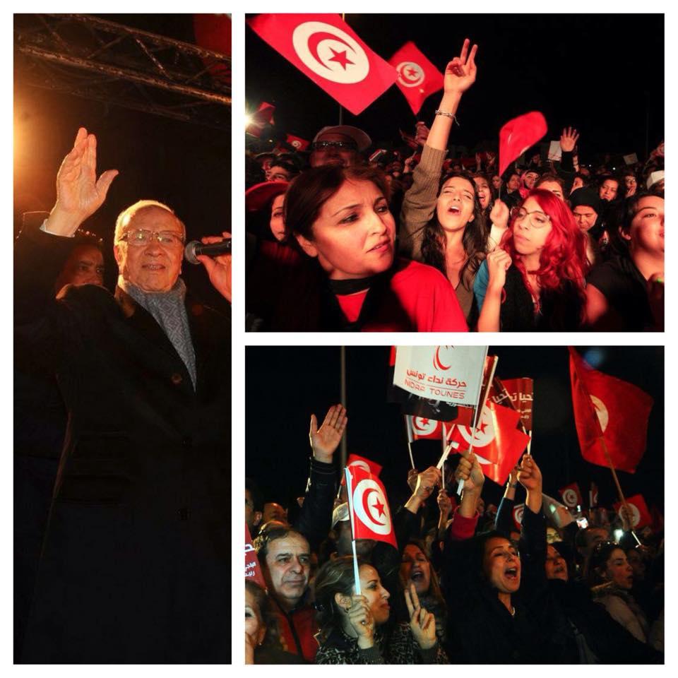 Tunus'ta laik aday Sibsi kazandı