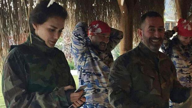 Cem Yılmaz ile Ayşe Hatun Önal karting yaptı