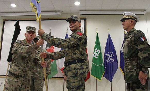 Kabil'deki Havaalanının komutası TSK'ya geçti