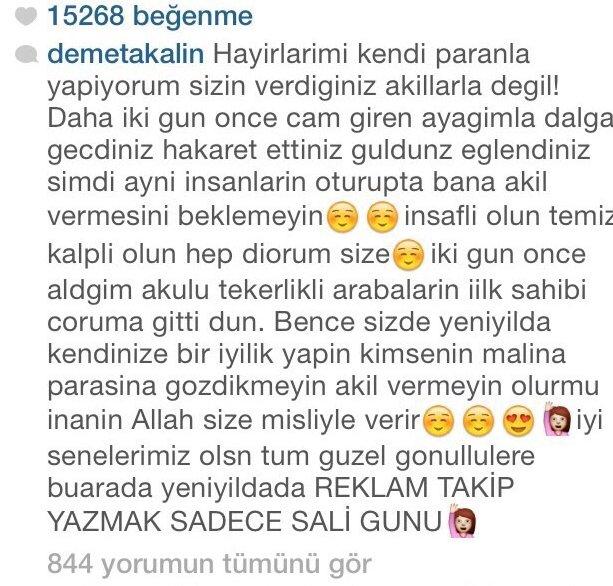 Demet Akalın: Malıma göz dikmeyin