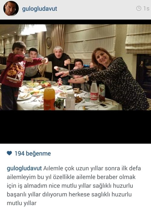 Davut Güloğlu eski eşine döndü