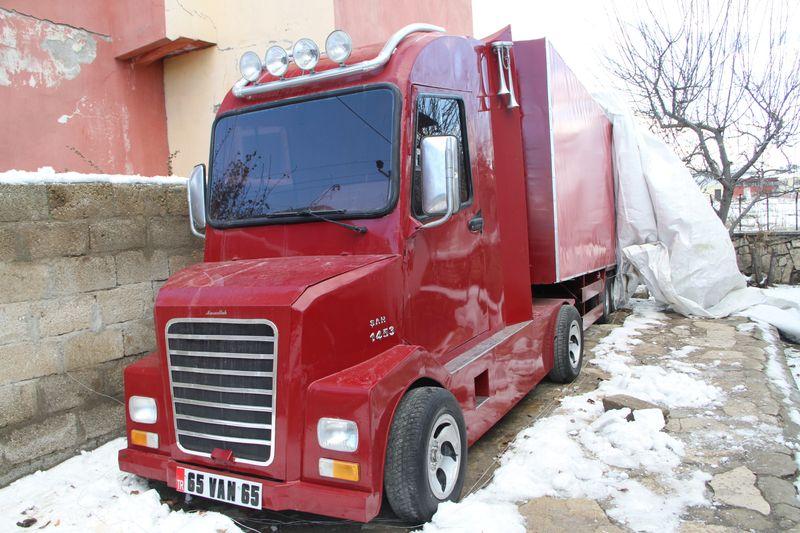 Türkiye'nin ilk yerli TIR'ı köfteci dükkanı oluyor