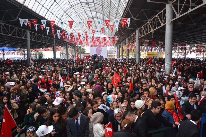 Devlet Bahçeli Osmaniye'de