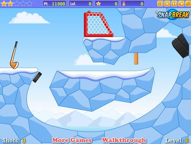 Hokey sopası ile hedef alın