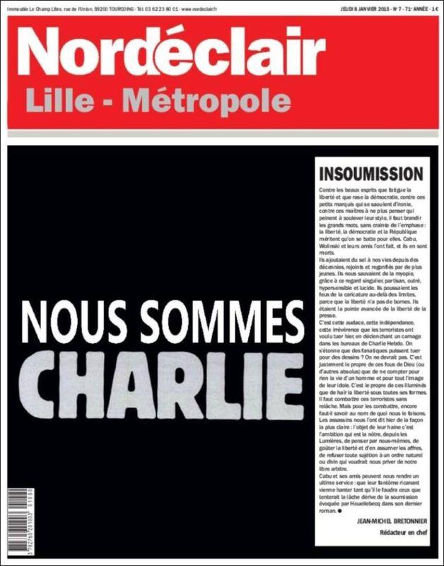 Fransız gazeteleri bugün aynı başlığı attı